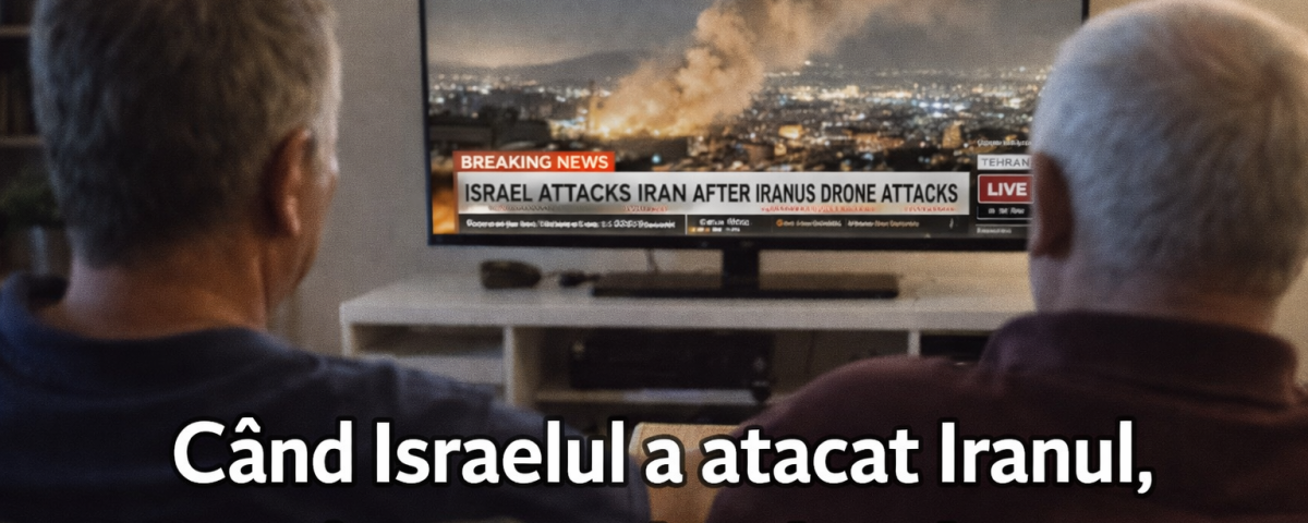 Când Israelul a atacat Iranul, românii erau deja la televizor