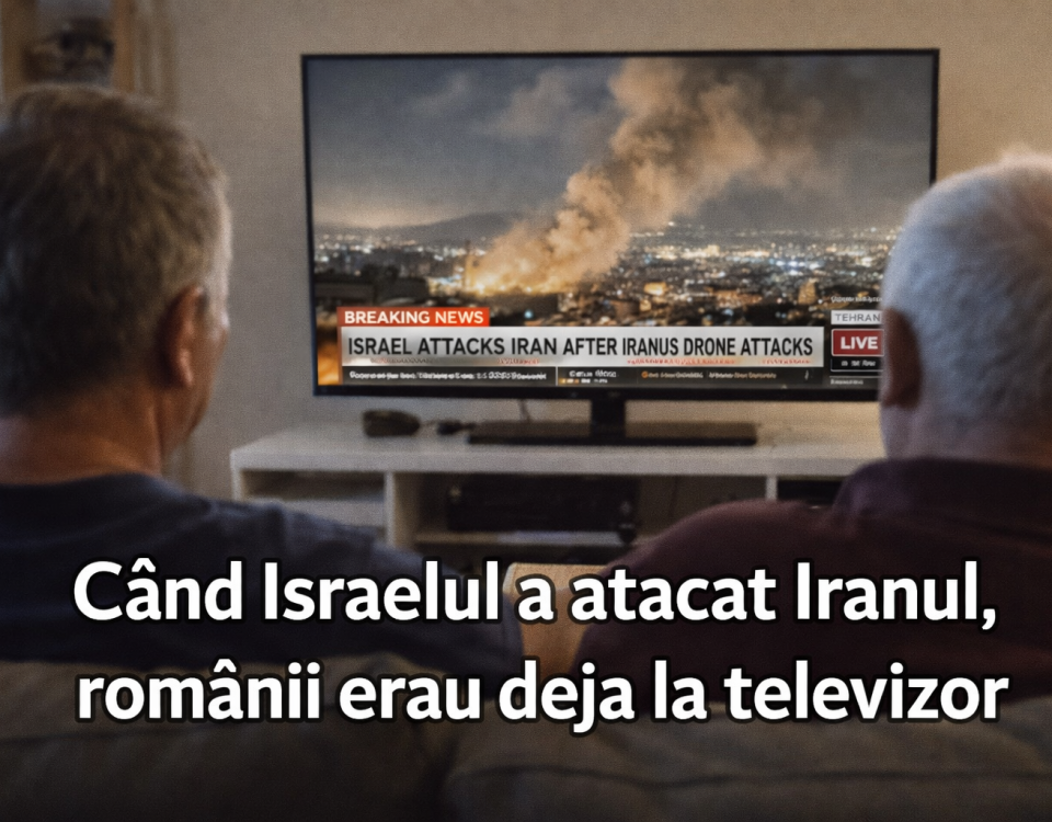 Când Israelul a atacat Iranul, românii erau deja la televizor
